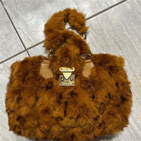 Louis Vuitton fluffy bag